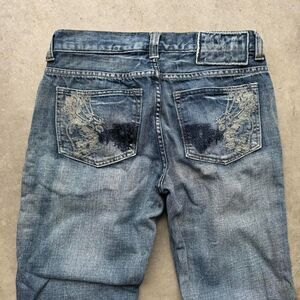 Vintage Y2K Helix Grunge Emo Gothic Jeans Pants Size 32x32 32 32 Bootcut Denim